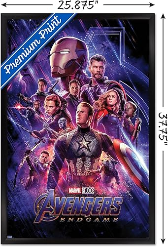 Miniatura 3 de Trends International 24 x 36 pulgadas, póster de pared de una hoja, 24 x 36 pulgadas, versión enmarcada en negro