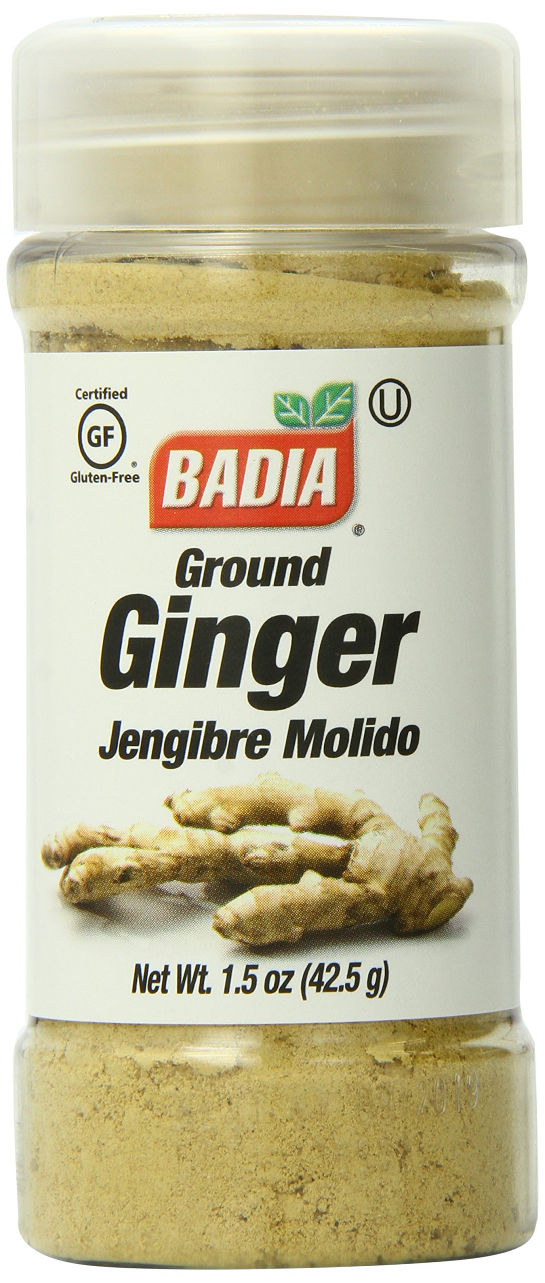 Badia Ginger Ground, 1.50-Ounce (Pack of 12)