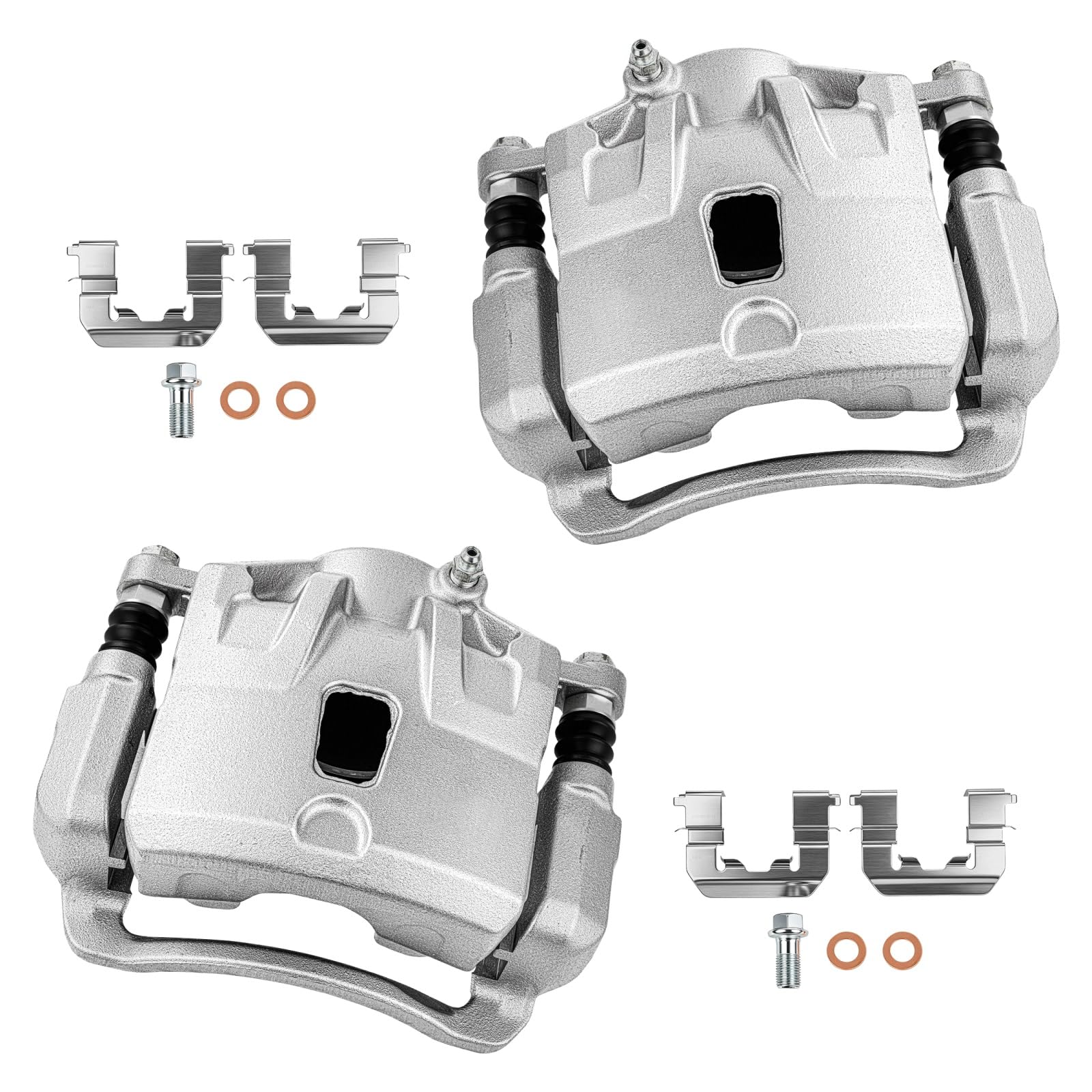 cciyu Front Left &amp; Right Disc Brake Calipers Assembly 19B6464 19B6465