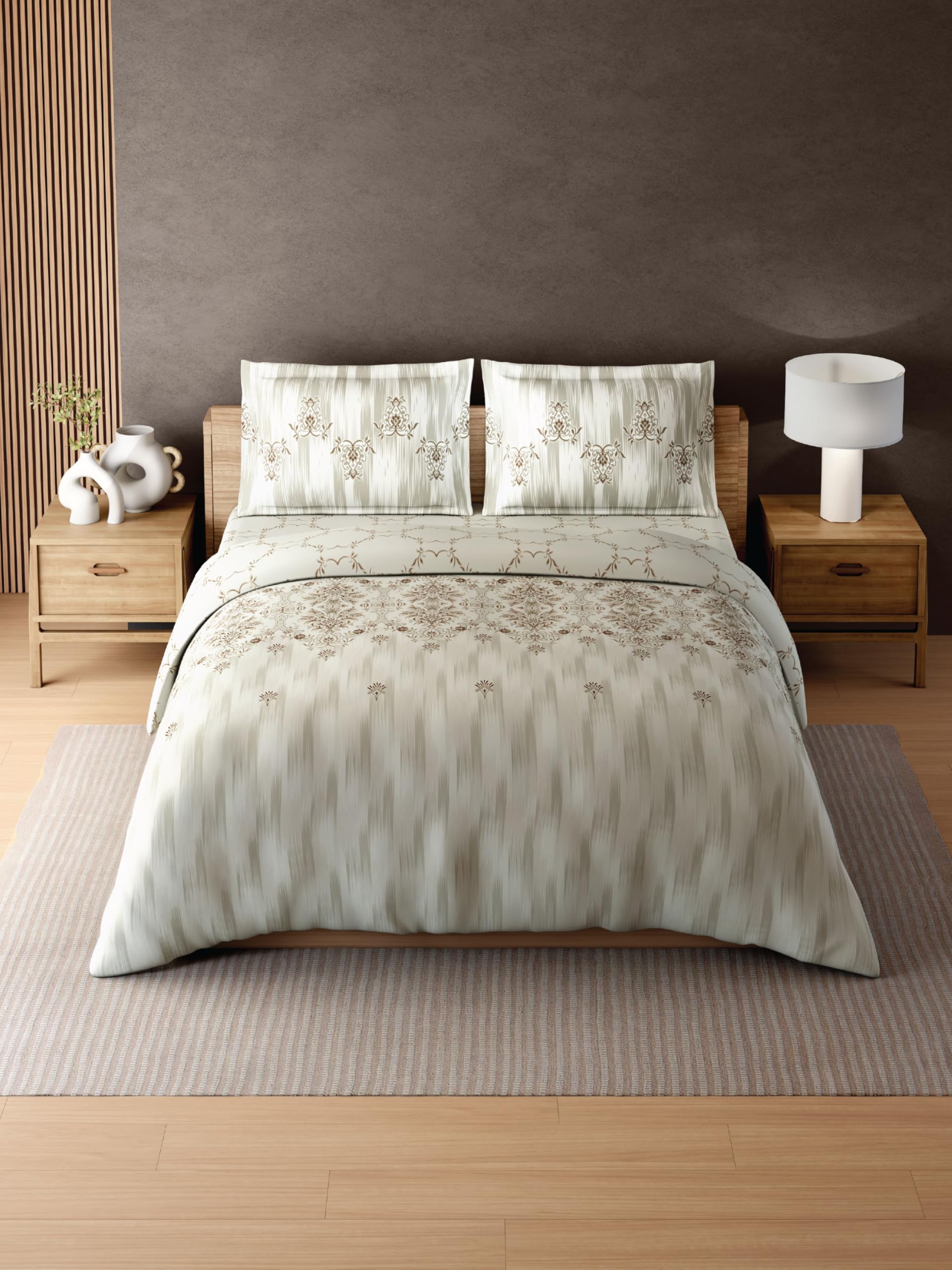 Welspun Hygrocotton Double Bedsheet Set