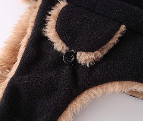 Miniatura 6 de Connectyle Sombrero de invierno para niños pequeños con solapa para las orejas, sombrero cálido