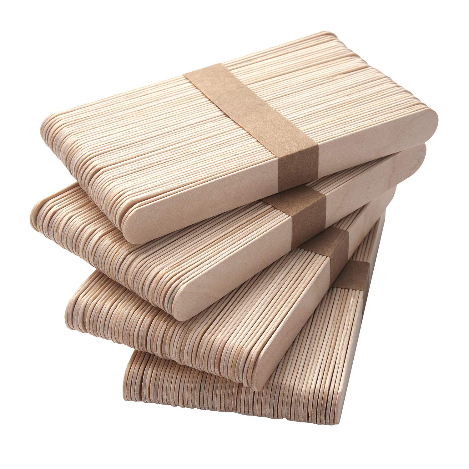 Amazon.com : ONUPGO 200 Large Wide Wax Sticks Waxing Jumbo Wood Sticks Body Hair  Removal Craft Sticks Applicator Spatula : Beauty & Personal Care