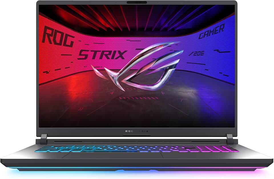 ASUS Laptop para jogos ROG Strix G18, 45.7 cm Nebula 16:10 2.5K 240Hz/3ms, GeForce RTX™ 5060, Intel® Core™ Ultra 9 275HX, 32GB DDR5-5600, SSD PCIe Gen 4 de 1TB, Wi-Fi 7, Windows 11 Pro