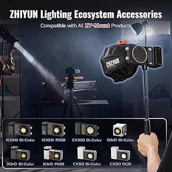 Amazon | ZHIYUN ミニソフトボックス(ZY マウント) G60 、X 100