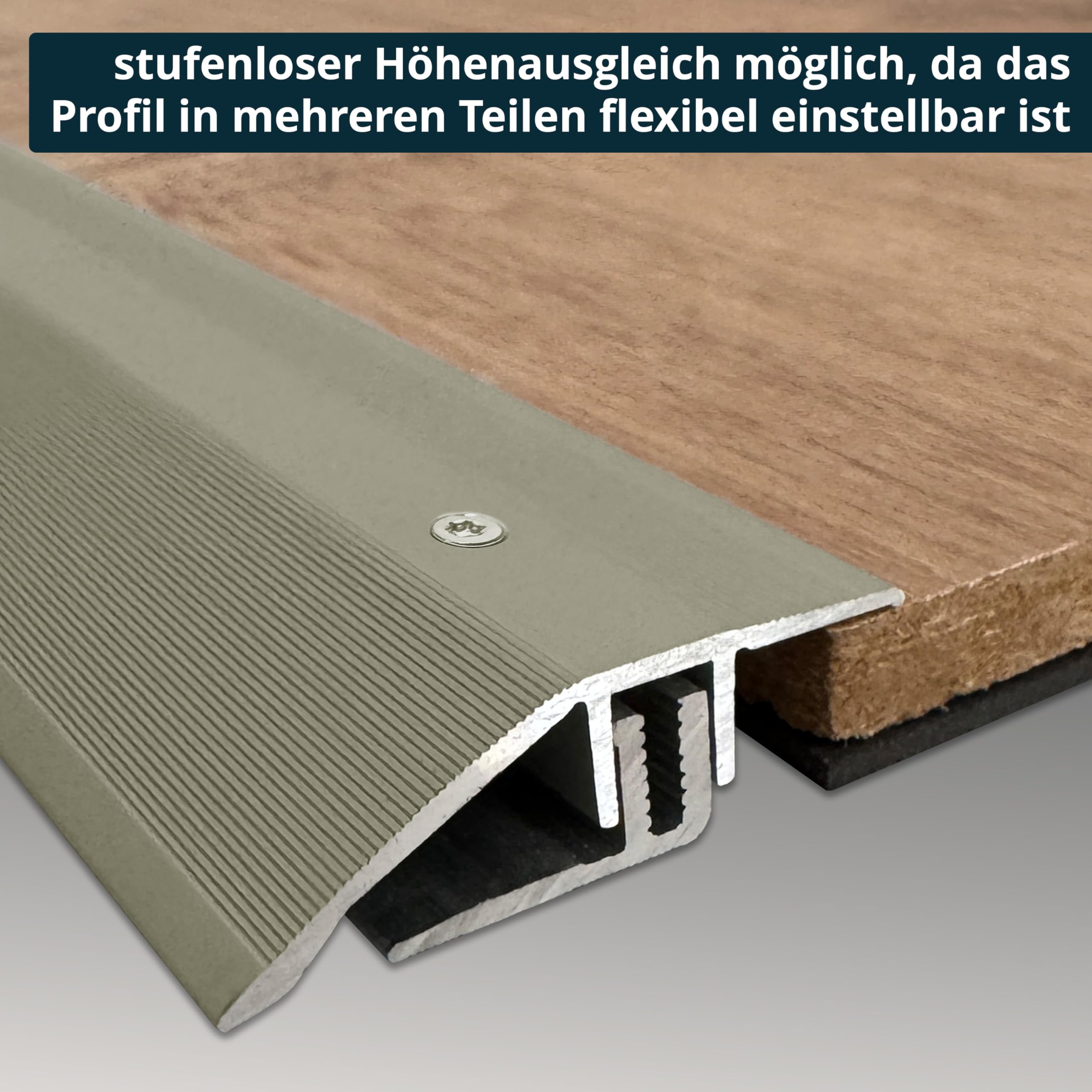 U-profiel Verlijmd 8,1 mm 2,7 Meter kopen? Kom langs, Snel leverbaar! - Tasba Floors