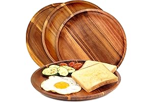 Wooden Plates: A Symphony of Style and Sustainable Dining