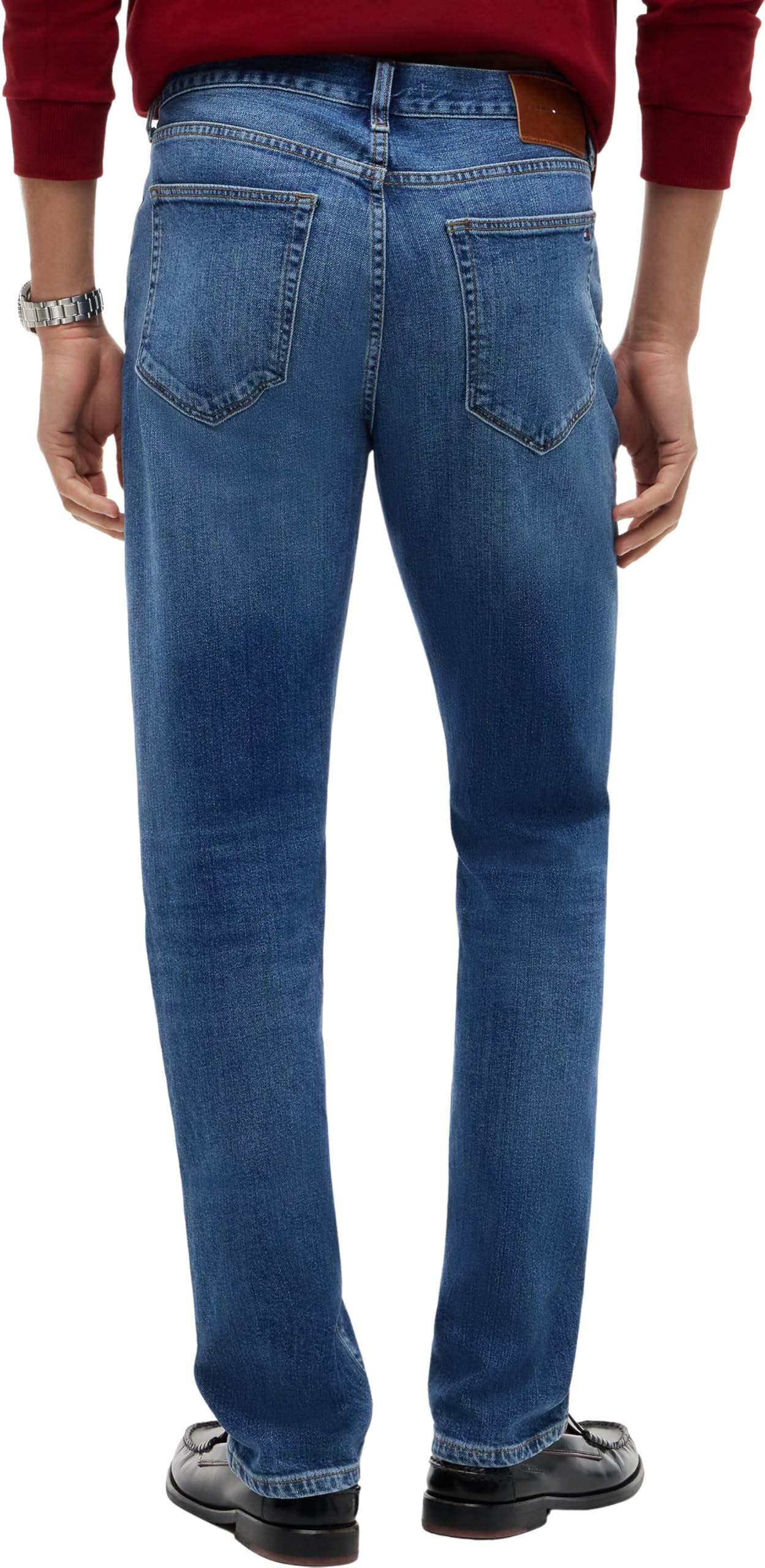 Tommy Hilfiger Herren Gerade Slim Straight Denton Cobalt Blue Mw0mw42317
