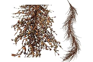 Autumnal Pip Berry Garland for Festive Decor and Seasonal Embellishments