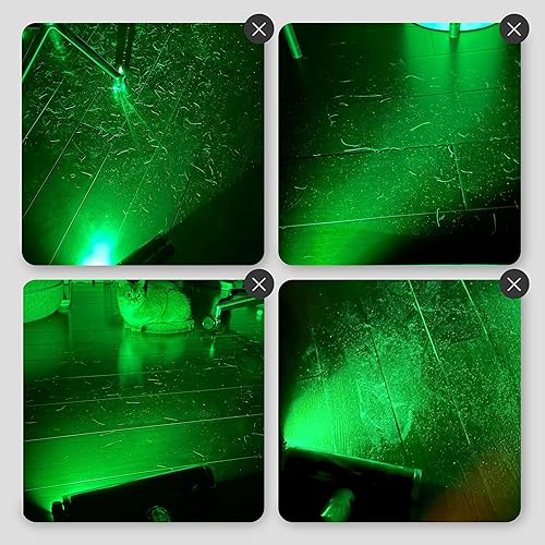 Miniatura 2 de Pantalla LED de polvo para aspiradora, compatible con Dyson y todas las aspiradoras, revela polvo microscópico e ilumina mascotas invisibles, gatos,