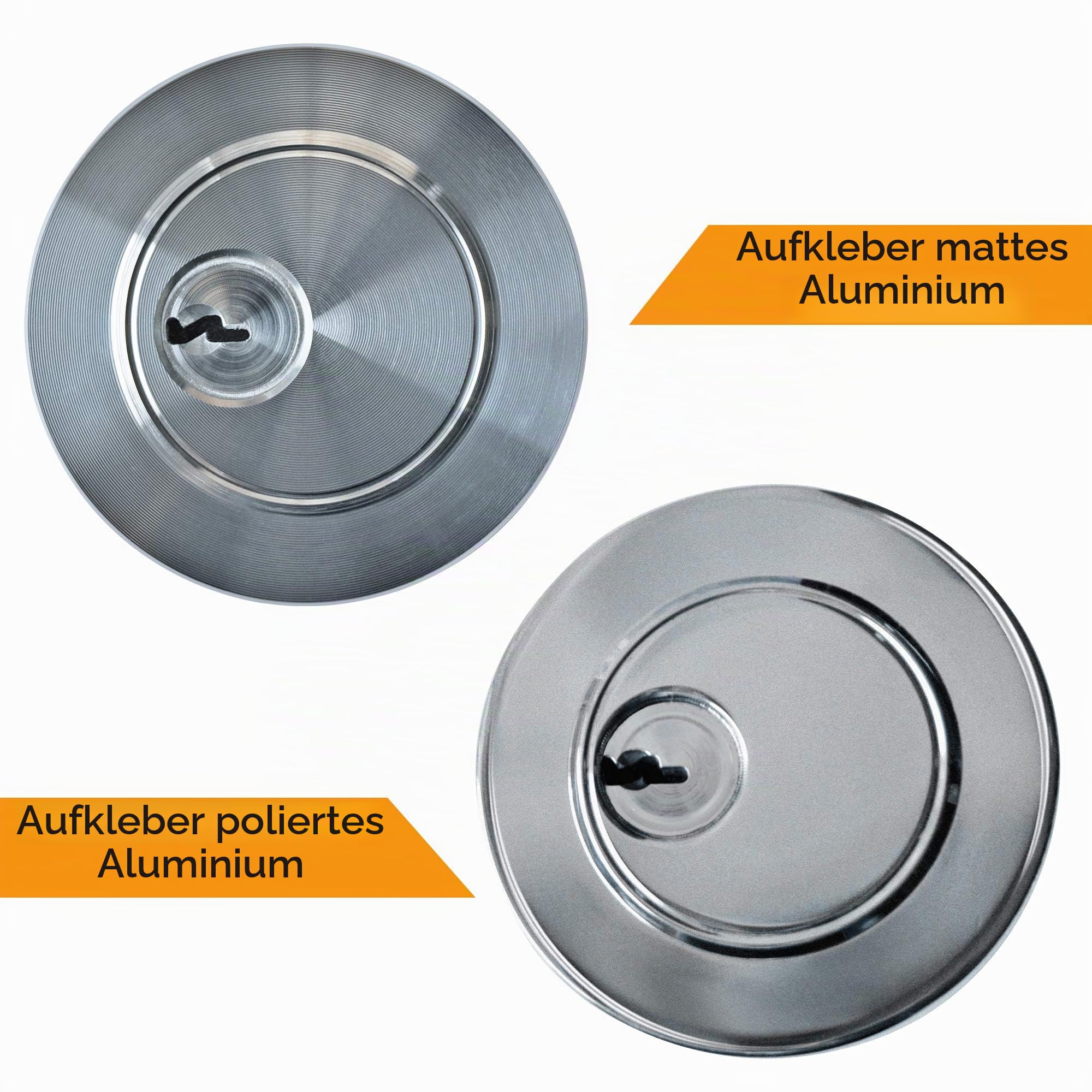 3D Sicher-Sticker®. Panzerriegel-Schloss-Attrappe. Effektiver Einbruchschutz. Für Haus- und Wohnungstüren. Wirksame Abschreckung von Einbrechern. An die Tür kleben, fertig, sicher.