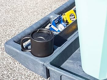 550lb Capacity Heavy Duty Plastic Utility Cart 46 550lb Capacity Heavy Duty Plastic Utility Cart 46