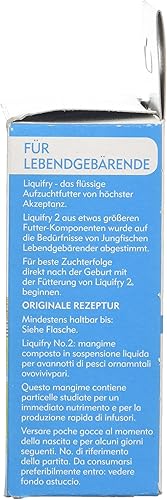Miniatura 3 de Interpet Liquifry Número 2 Alimento para bebés con peces vivos