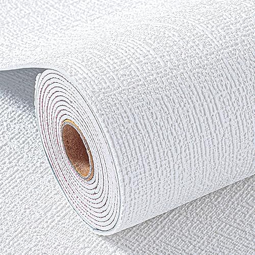 SOOKEA Panel de pared 3D con textura de lino, papel tapiz impermeable, adecuado para decoración de pared de sala de estar y dormitorio