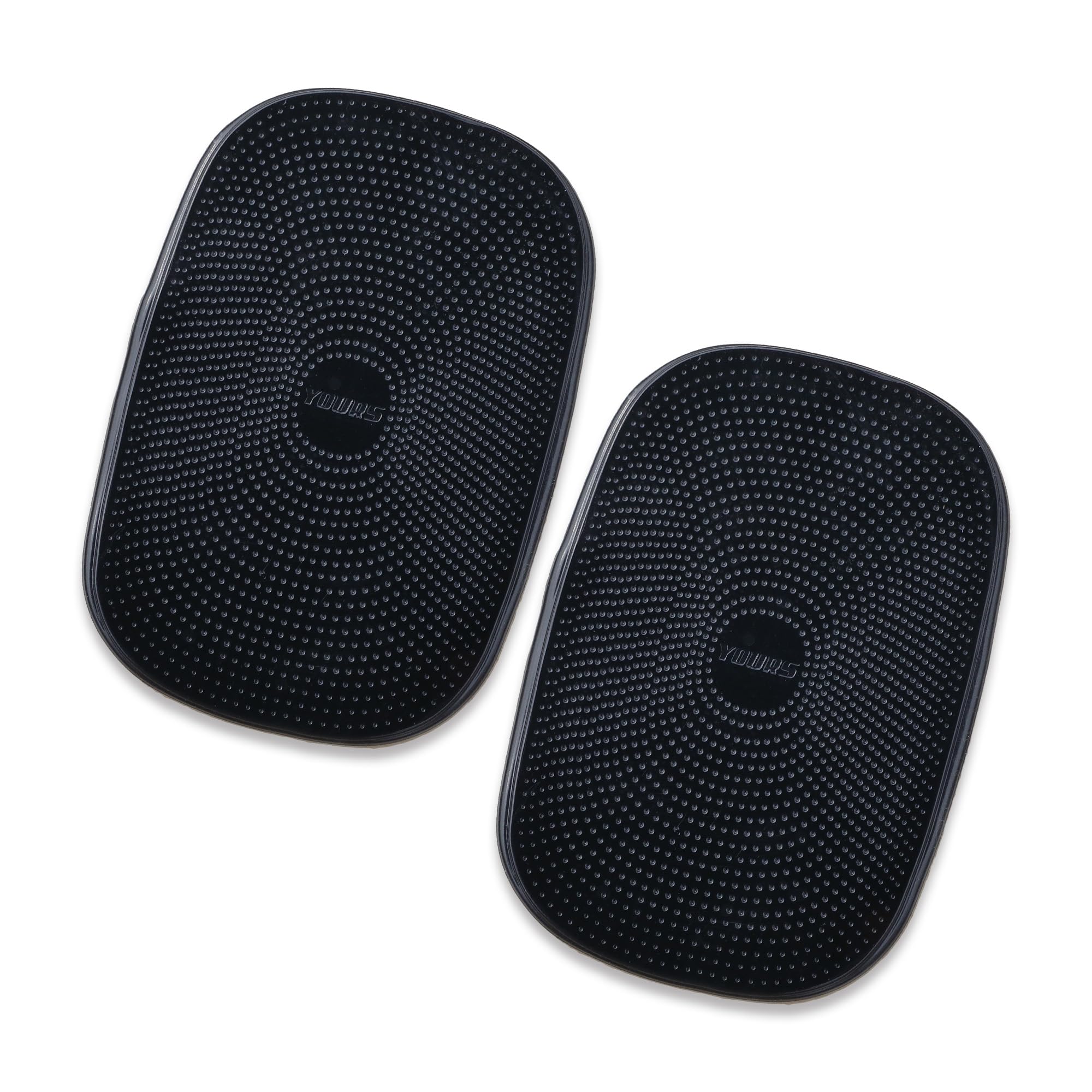 Car Dashboard Non Slip Mat Phone Holders For Your Car, Anti-slip Mat For Dashboard, Air Freshener, Mirror, Sunglasses, Keychain, Coin Holder | Car Accessories | Black | 2PCS - Japan Import