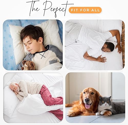 Miniatura 2 de Utopia Bedding - Juego de 4 protectores de cama acolchados impermeables (lavables, reutilizables) para incontinencia 34 x 36 pulgadas