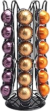 24/36 Pcs Coffee Capsule Holder Compatible With Nespresso VertuoLine Coffee Capsules (36 Black)