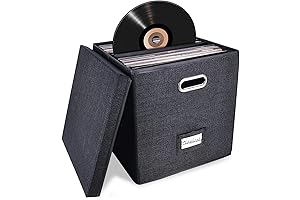 Elegant Vinyl Record Storage Case: The Perfect Solution for Protecting Your Precious Collection