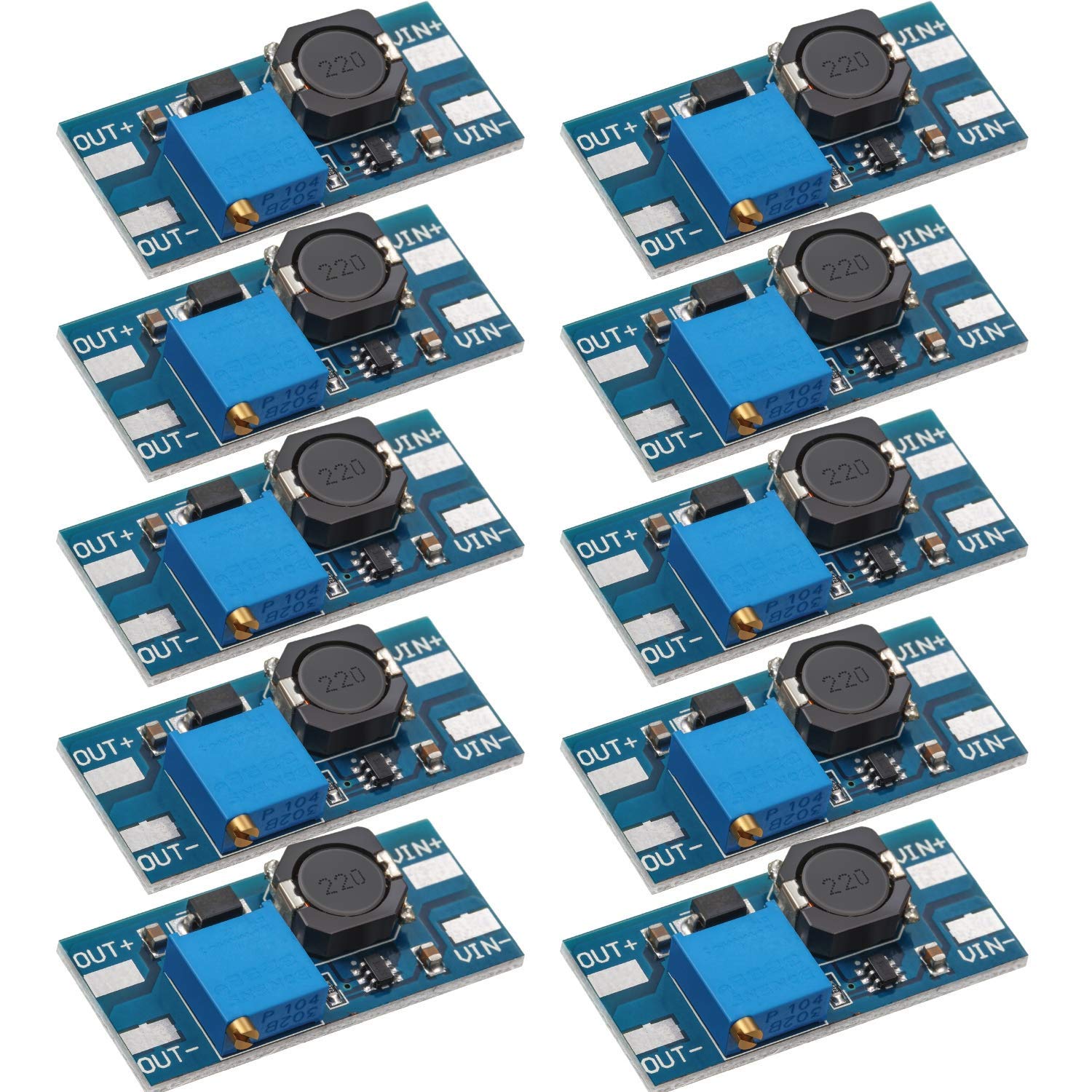 Super Debug (10 Pcs) MT3608 DC-DC Step Up Power Apply Module Booster 2A Power Module (B08WLQWZ3D) Amazon Price History, Amazon Price Tracker