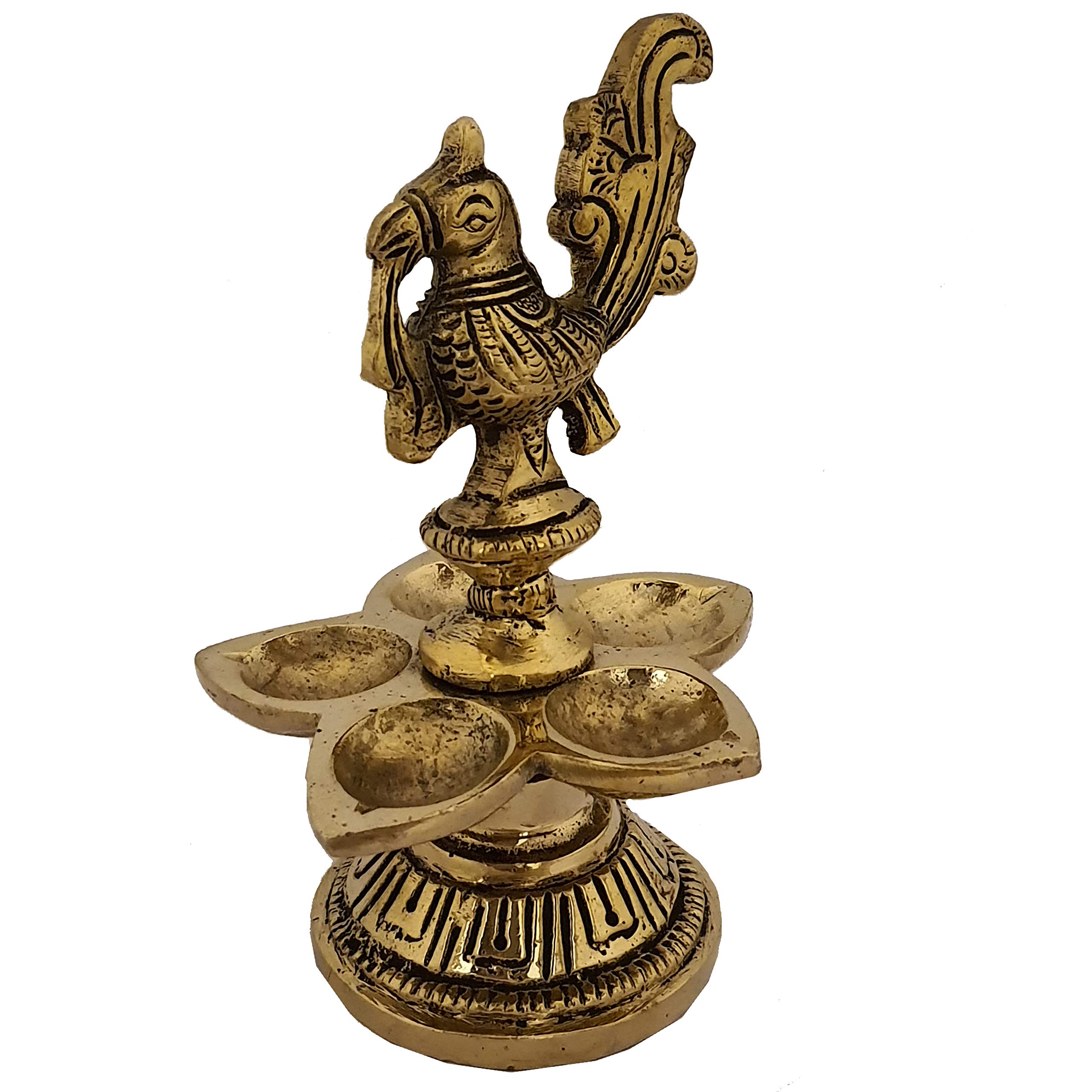Buy Indian Diwali Oil Lamp Pooja Diya Brass Light Puja Decorations