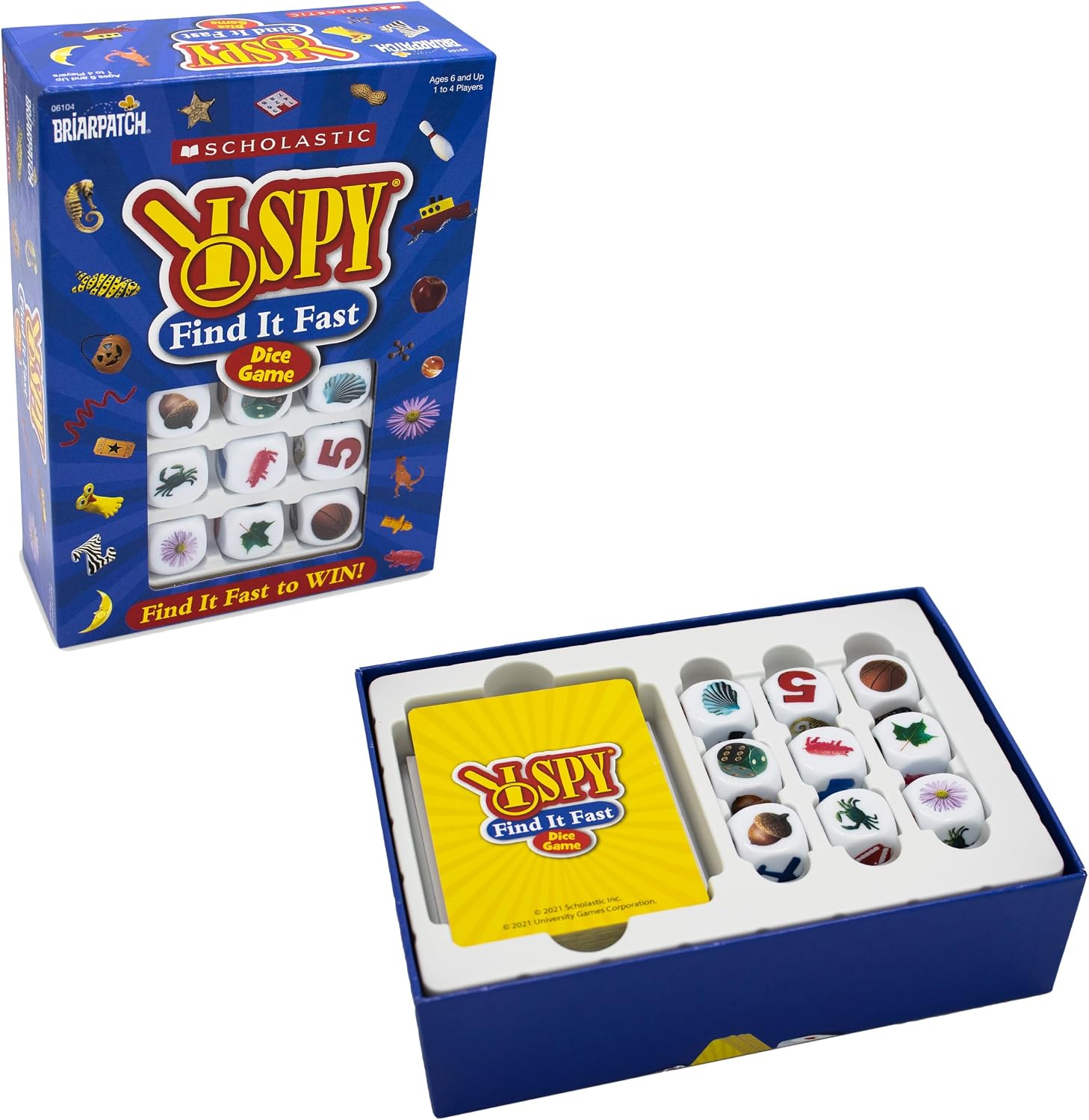 I SPY Find It Fast Game