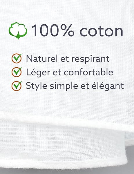 ALLEE DU FOULARD - Cheche, Écharpe, Chale Premium - 100% Coton - Taille 200 X 110 CM - Chèche Femme et Homme - Plus De 50 coloris Unis - 4
