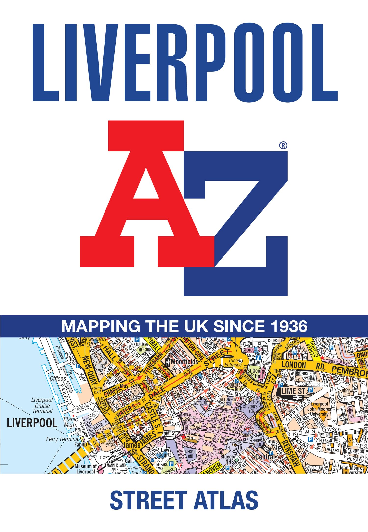Liverpool A-Z Street Atlas: Accurate street map for easy navigation (A5)