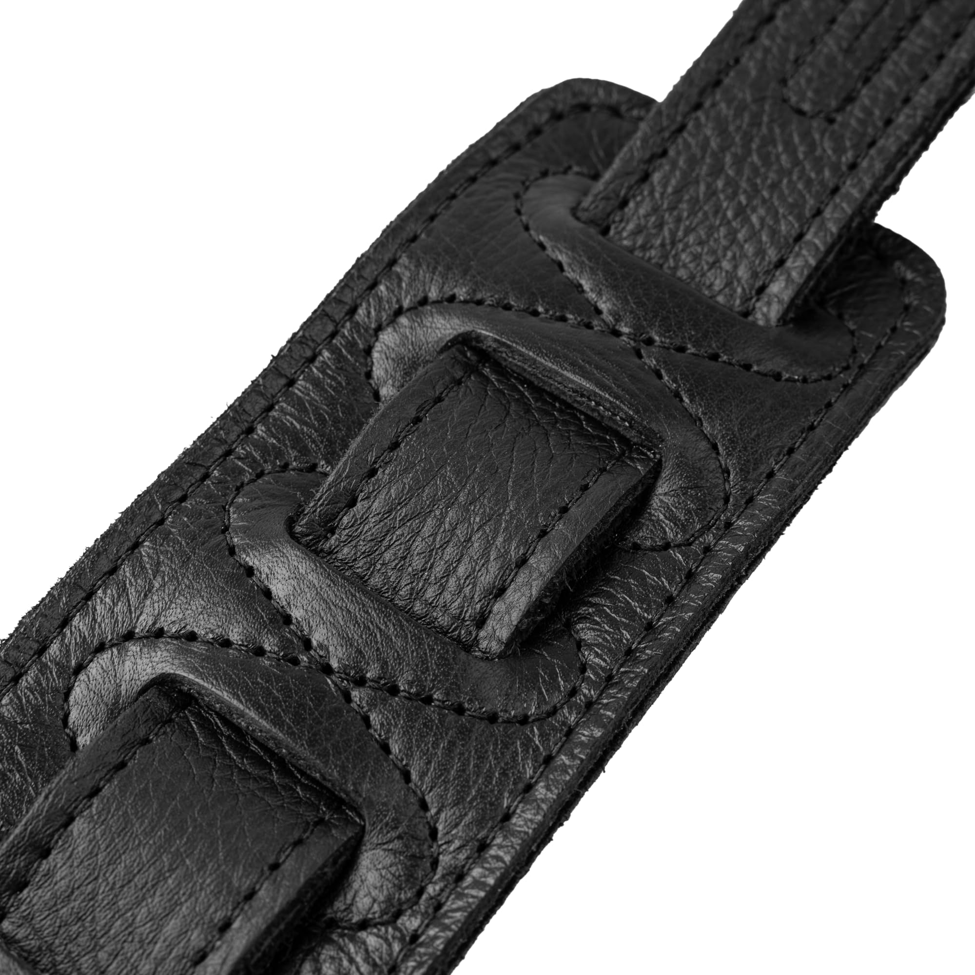 Levy's Leathers Night Life Series - Correa de piel auténtica con bordado que brilla en la oscuridad