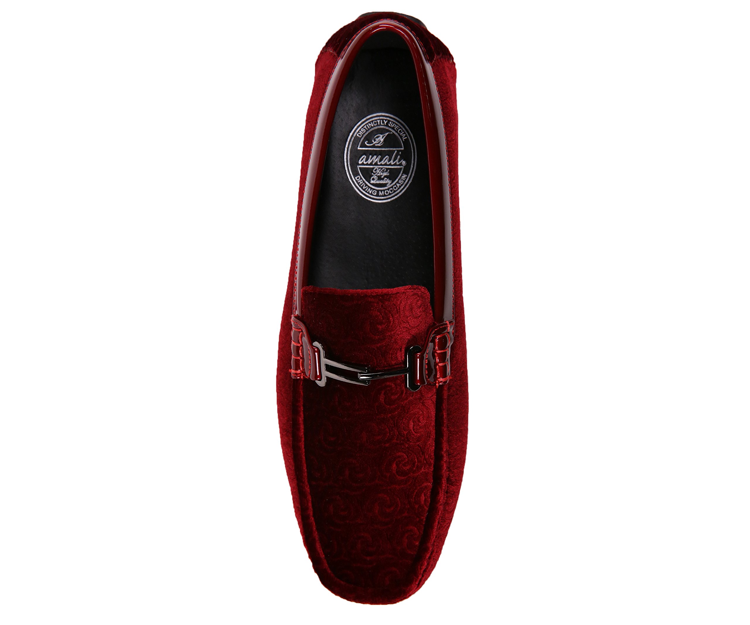 Amali The Original Mens Velvet Loafer Smoking Slippers In 