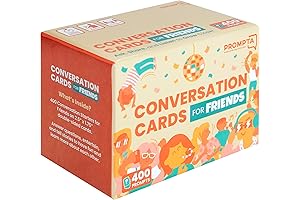 400 Conversation Cards for Friends: Fun, Easy, Thoughtful Card Game