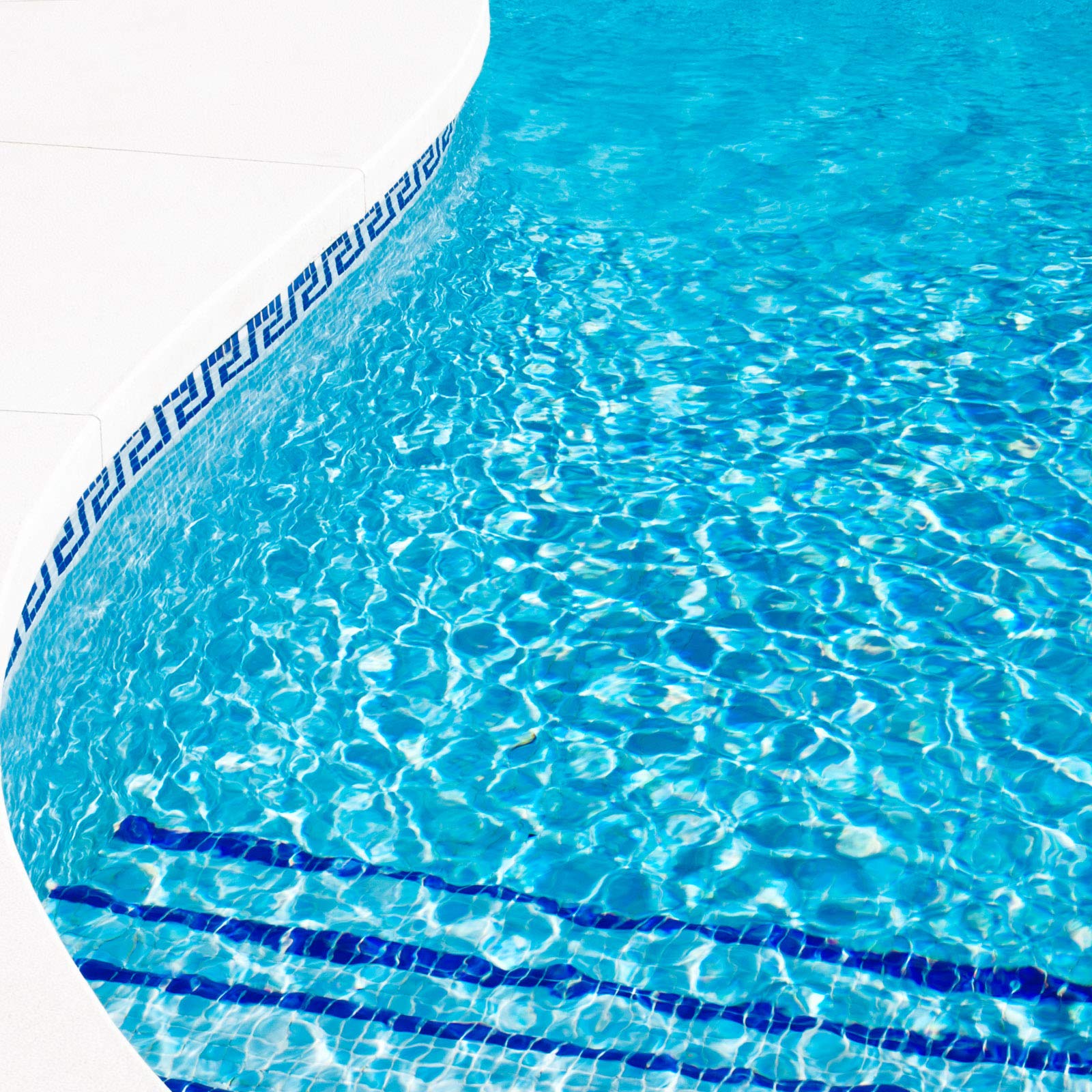 Peinture pour Piscine Béton, Maçonnerie, Plâtre LS-400 - Caoutchouc Chloré Revêtement Imperméable, Résistante - 10l Bleu