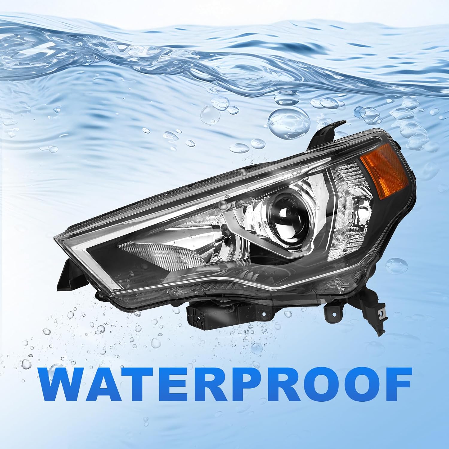 JFN Headlights Compatible with Toyota 4runner SUV 2014-2020 OE Factory Style (Driver Side(Left))