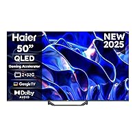 Haier QLED 4K UHD H50S81FUX 50'' Smart TV, Google TV