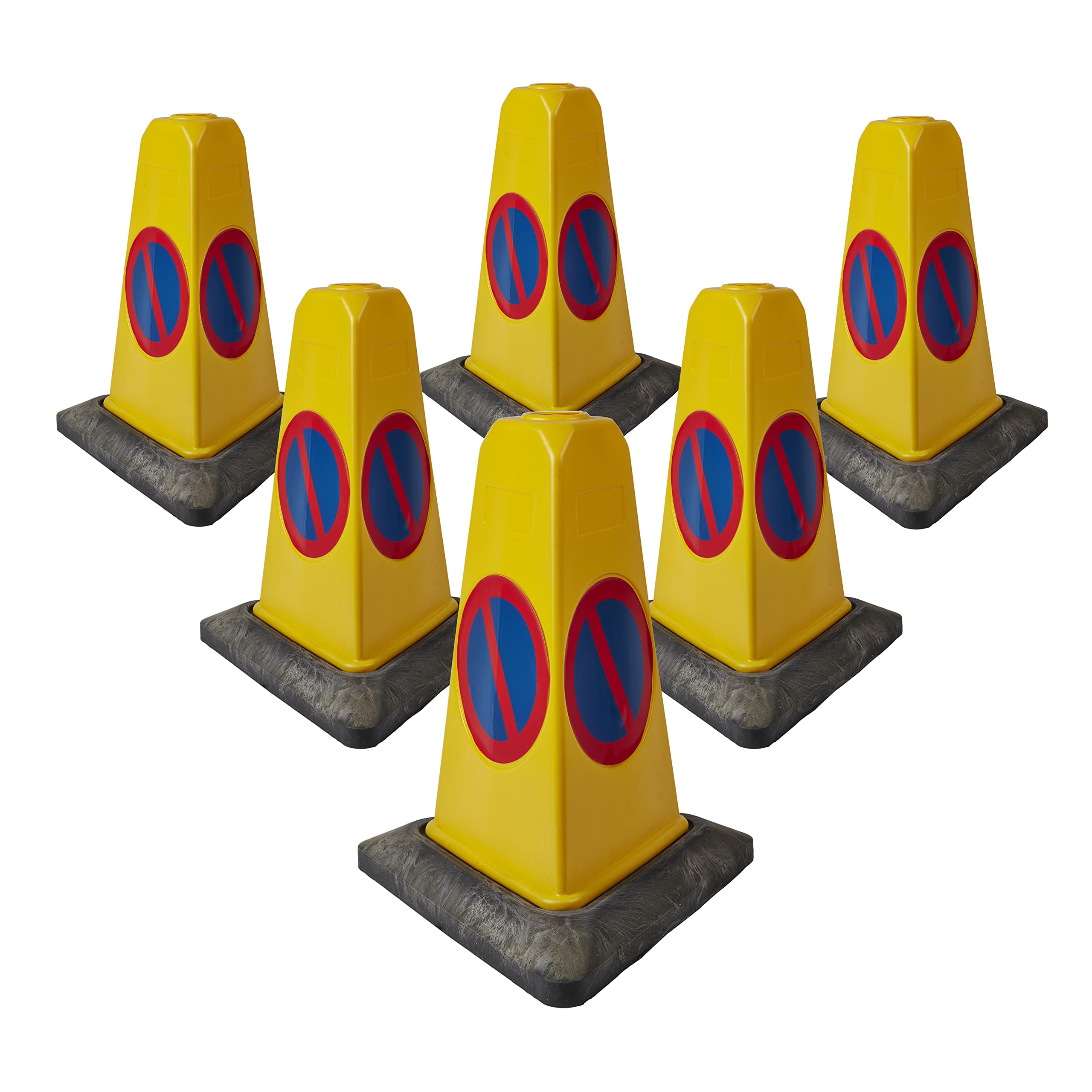 Innovatus Pack Of 6 No Waiting Bollards By