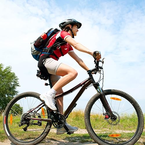 Miniatura 6 de Paquete de 12 tubos interiores de bicicleta de 700 x 1825 c, tubos interiores de repuesto para bicicleta de carretera, tamaños de rueda de bicicleta