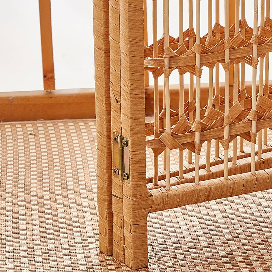 Amazon｜Fuyutu パーテーション 衝立て 4連 部屋 仕切り 屏風 間仕切り