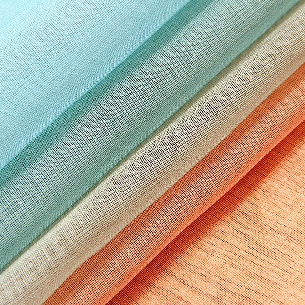 2 Stück Vorhang Gardinen Gardinenschals Transparent Sheer Voile Vorhang Durchsichtig Fensterschal für Wohnzimmer Schlafzimmer Blau Lila (mit Kräuselband) 132x213cm