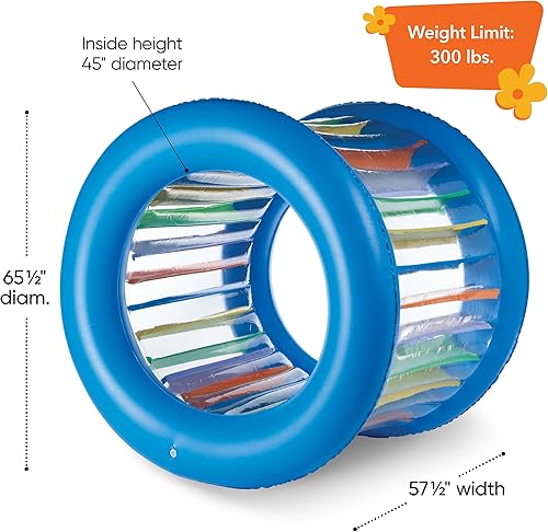 Miniatura 3 de Rueda inflable gigante de gran resistencia para uso al aire libre juguete activo para niños y adultos diámetro interior de 51