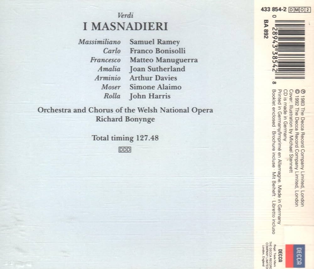 Giuseppe Verdi, Joan Sutherland, Samuel Ramey, Richard