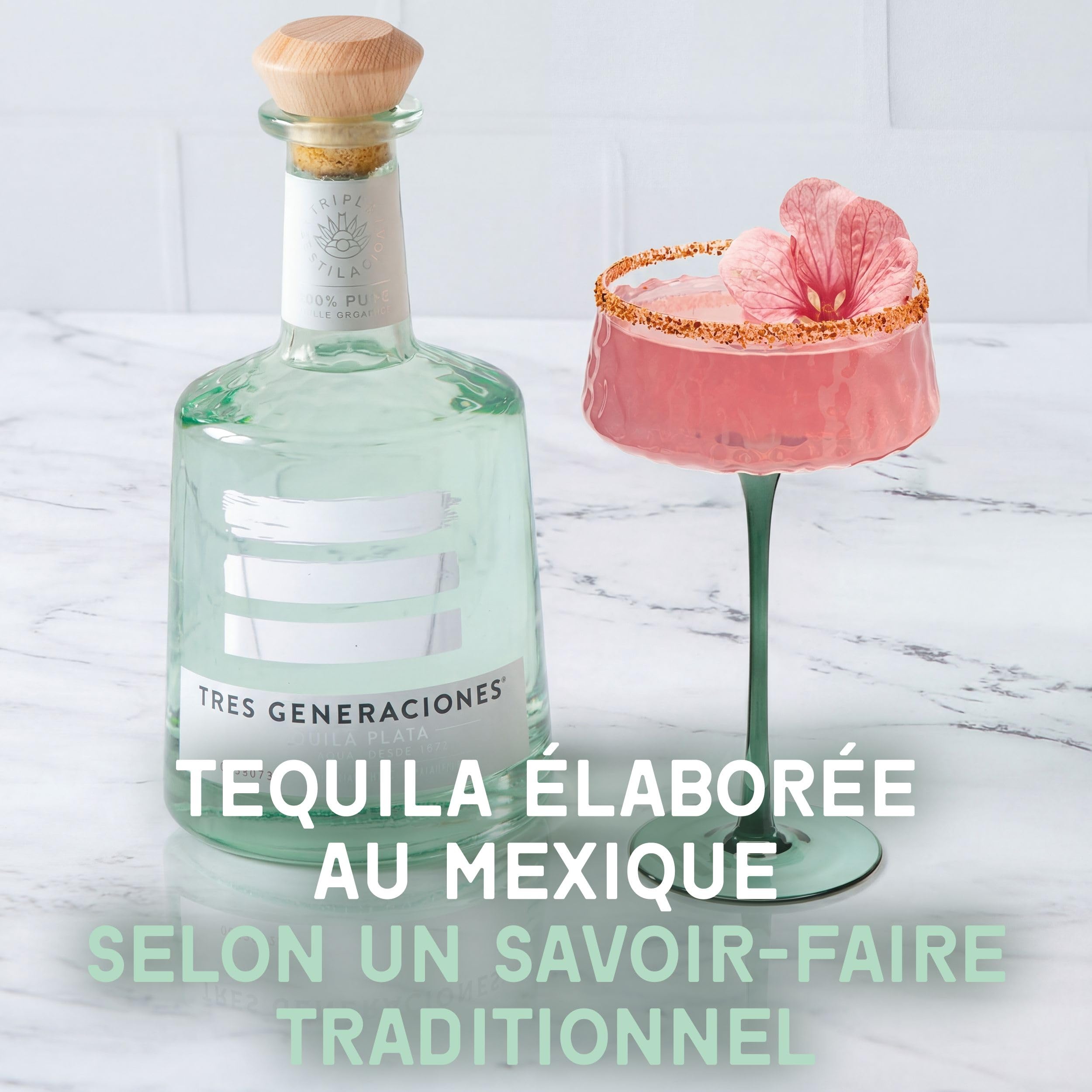 Tres Generaciones Tequila Plata Blanco 700ml