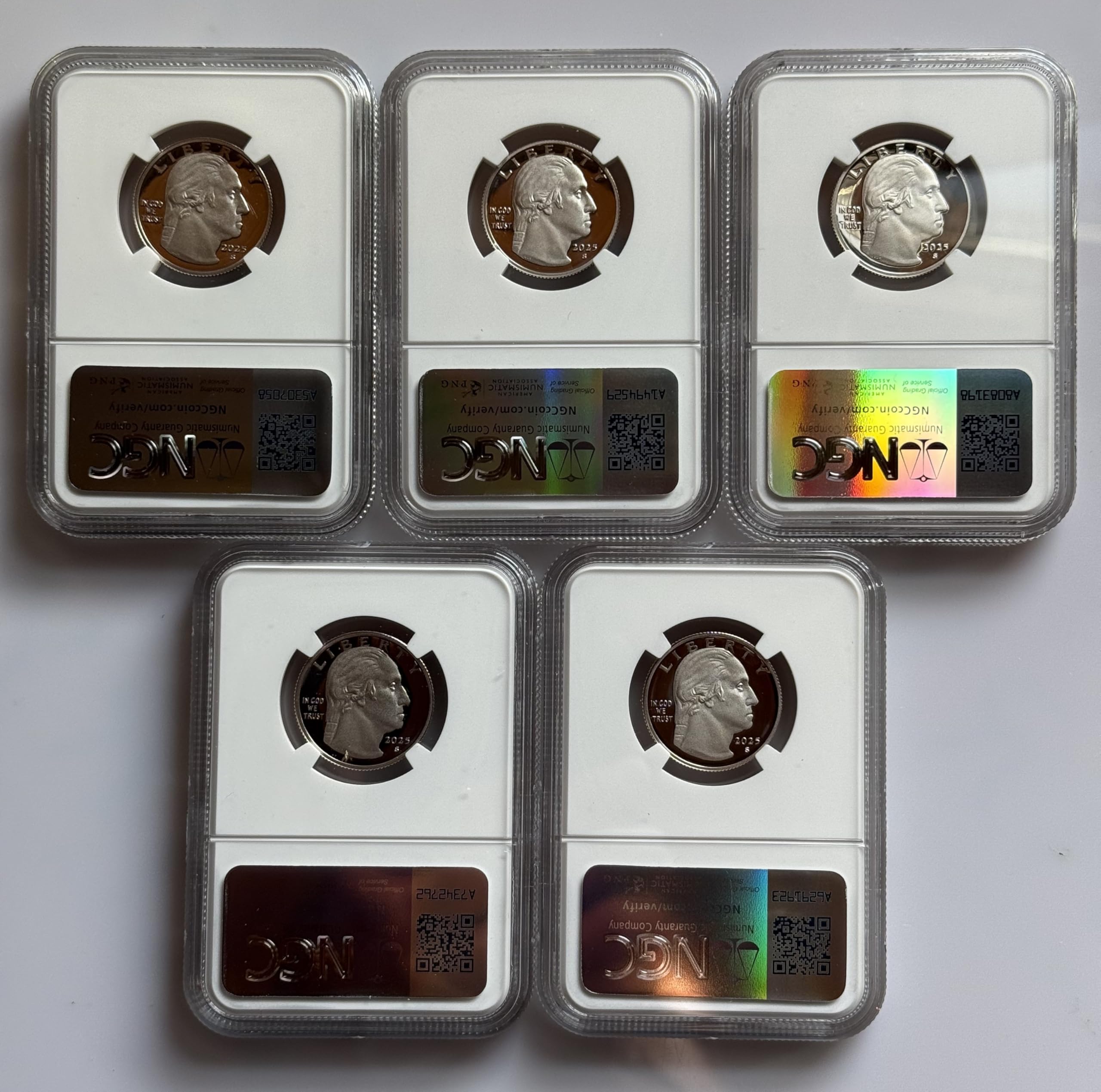 2025-S American Women Quarter Set, NGC PF70 Ultra Cameo, San
