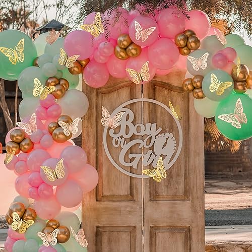 Miniatura 3 de 72 calcomanías 3D de mariposa para decoración de pared, 3 estilos, 3 tamaños, calcomanías de mariposa para fiesta de mariposa, decoración de