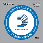 Chaîne en vrac D'Addario PL010-5 Acier au carbone 5-Pack