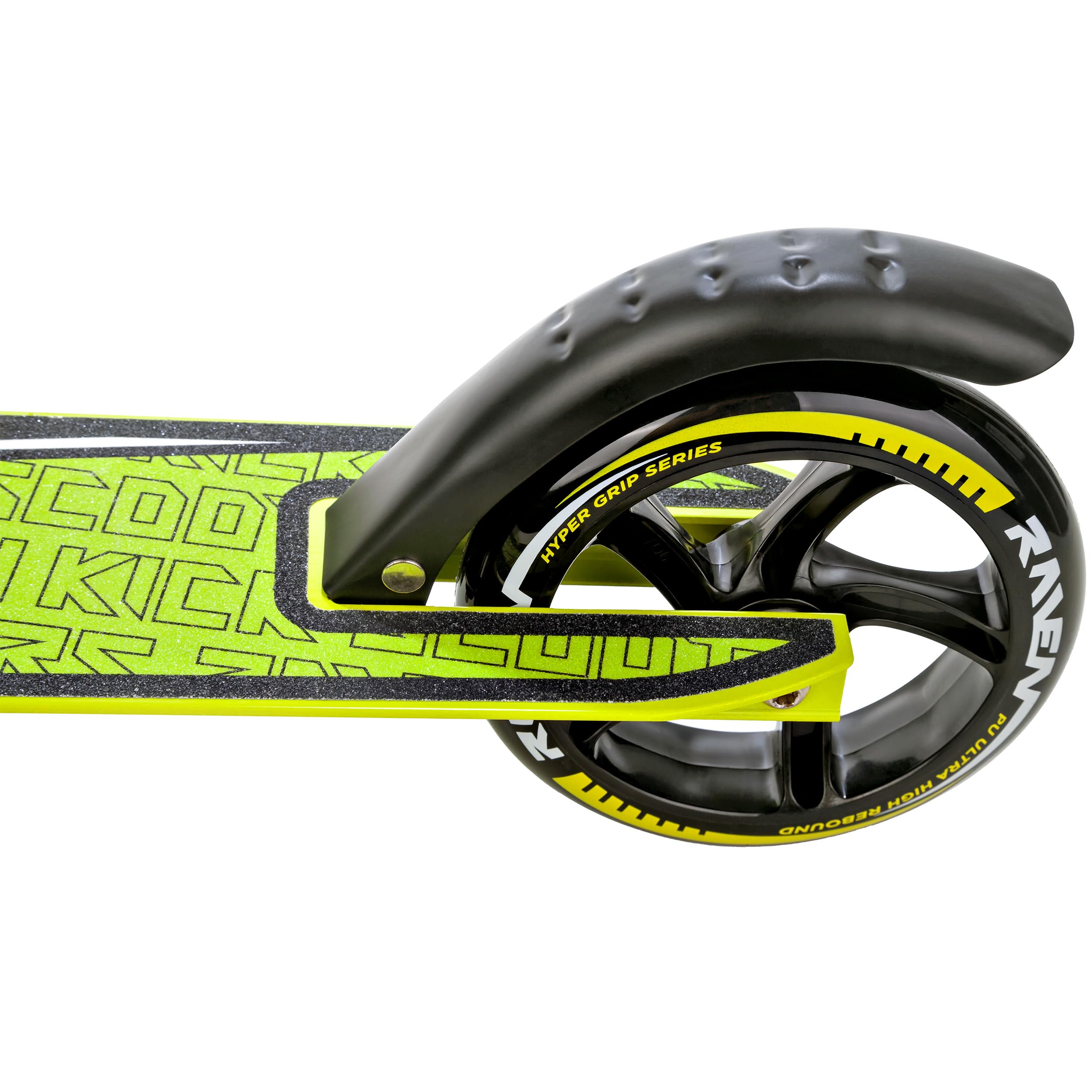 Raven - Monopattino per bambini e adulti - Scooter - Monopattino freestyle - Pieghevole, cuscinetti ABEC-9, manubrio regolabile in 4 posizioni