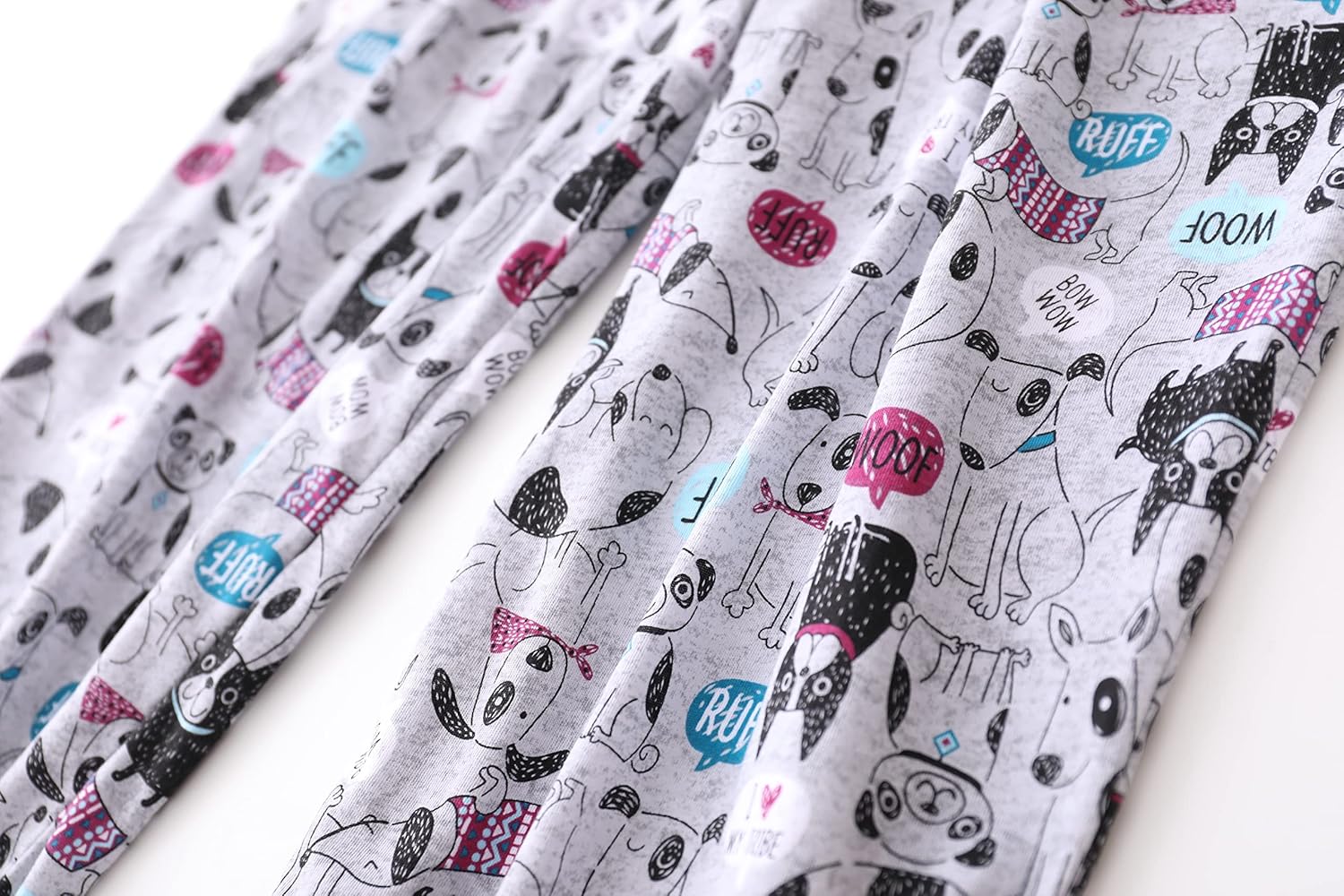 PNAEONG Women Pajama Set Sleepwear Tops with Capri Pants Casual and Fun Prints Pajama Sets - Image 7