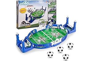 3 otters Mini Tabletop Foosball Soccer Game for Kids and Adults