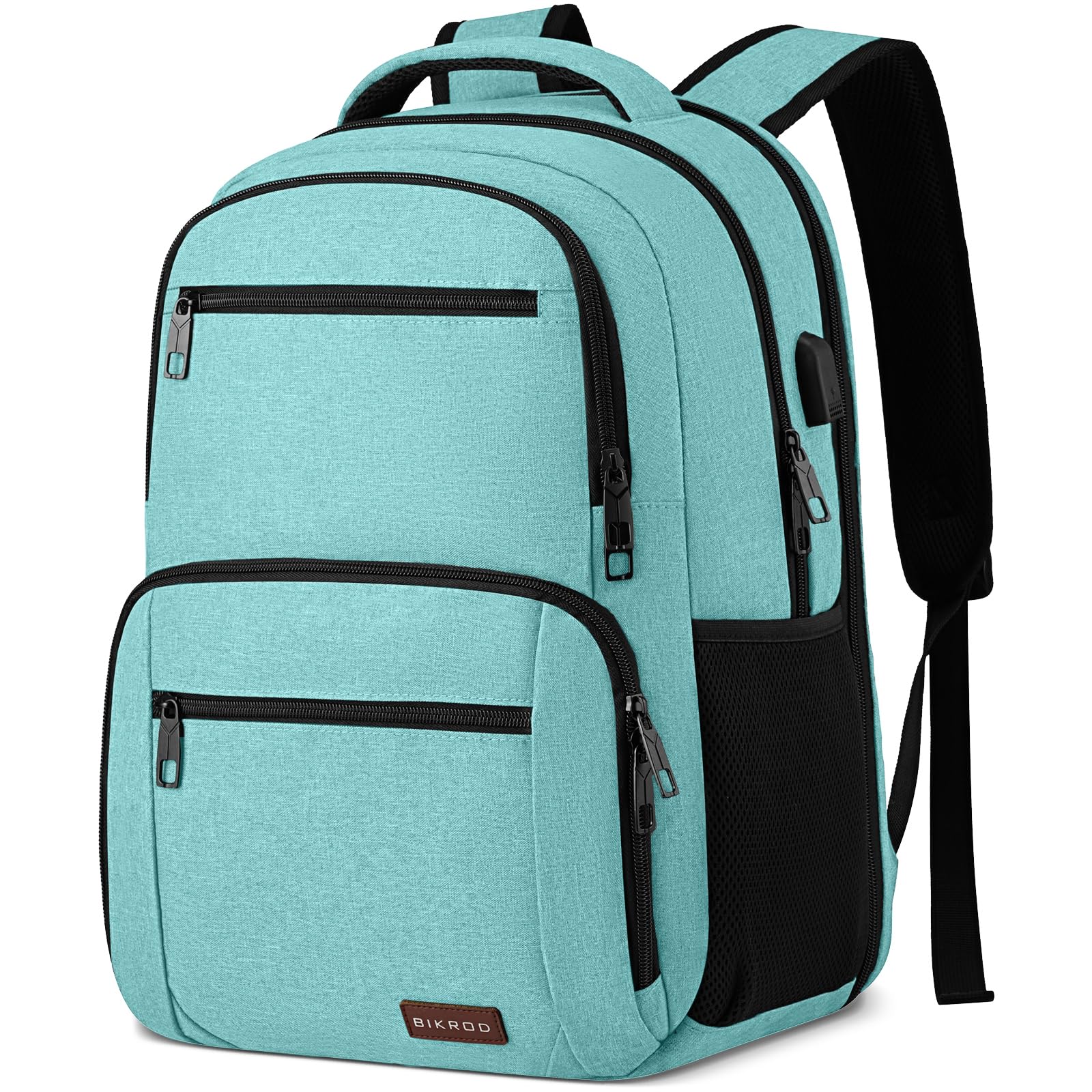 Backpack for Girls Women, School Backpack for Teen Boys, Lightweight Casual High School Bookbag, Daily-use Travel Laptop Backpack with USB Charging