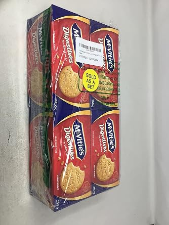 McVities Digestive Wheat biscuits 225g x 4 box (900g total) Imported from UK