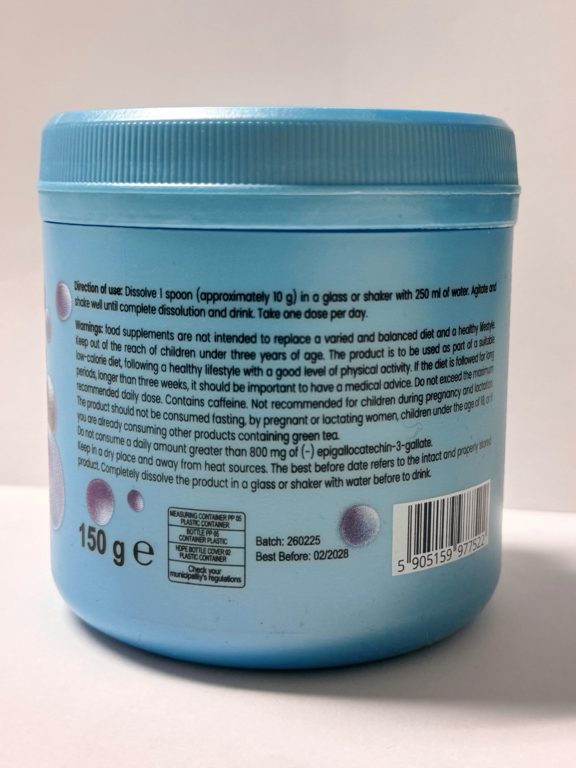Nano Slim 150 g - Producto natural - Sin OGM