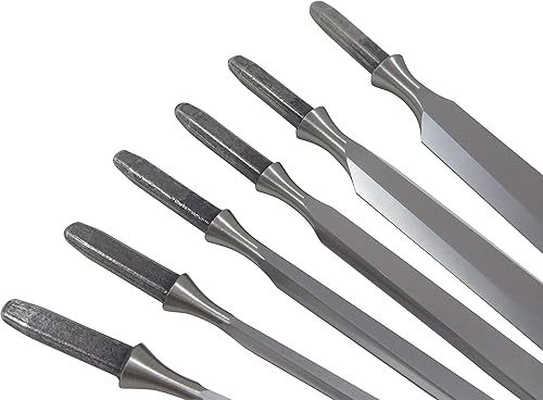 Miniatura 2 de Narex Juego de 6 cinceles premium sin manejar (juego de 6 piezas de 1/8, 1/4, 3/8, 1/2. 3/4 y 1 pulgada)