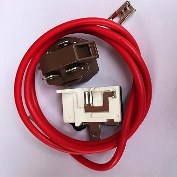 4387535 Refrigerator Compressor Overload and Relay Kit Replacement